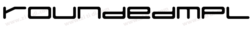 RoundedMplus1c Mediu字体转换